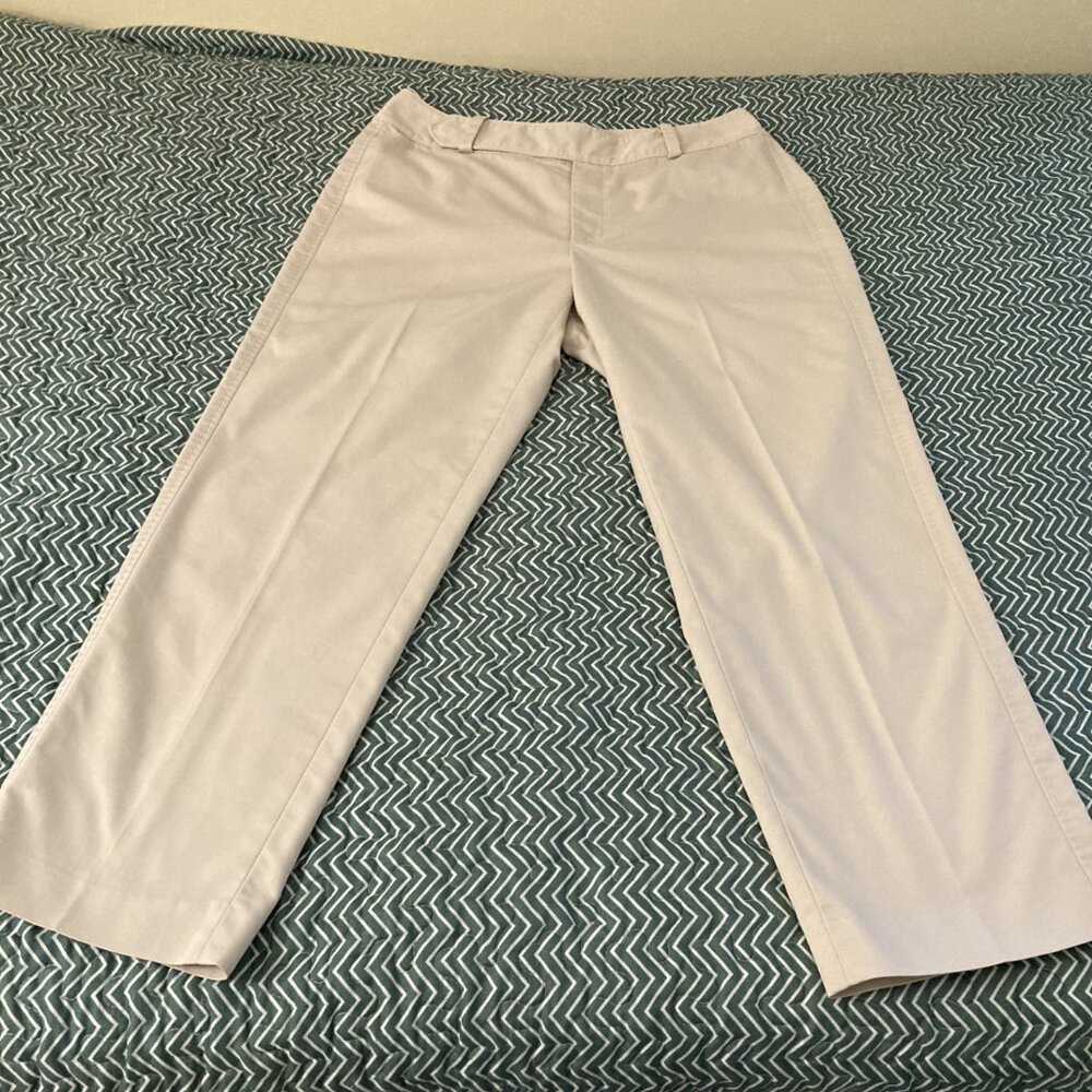 BANANA REPUBLIC HARRISON CROP CHINO PANTS - Size 6